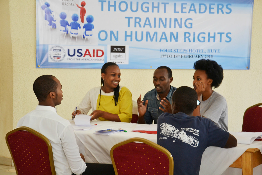 USAID Youth for Human Rights Thought Leaders Training. Photo: USAID