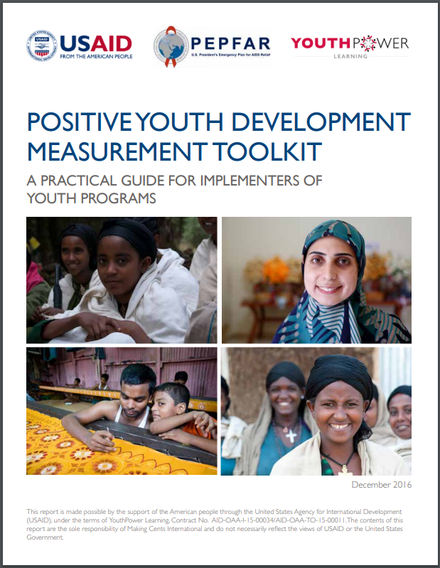 Positive Youth Development Measurement Toolkit