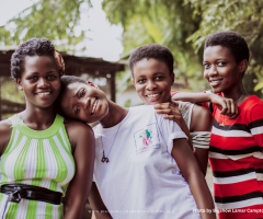 Women in Casual Clothes Smiling